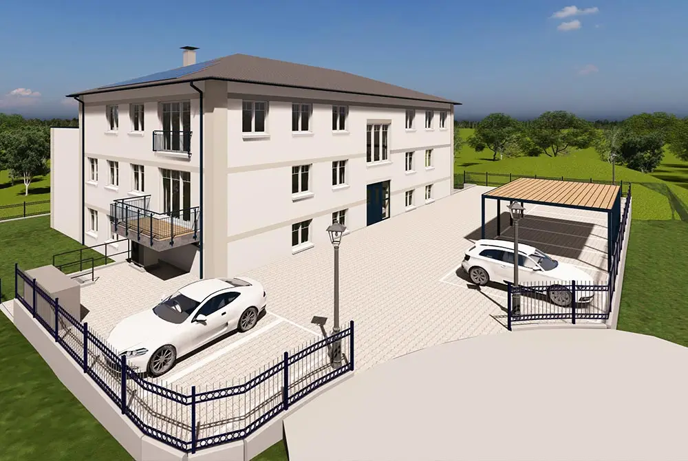 Mehrfamilienhaus in Jesteburg - Mietobjekt. Vermietung durch die Lion Immobilien GmbH - Immobilieninvestor in Hamburg, Landkreis Harburg und in Schleswig-Holstein. Ankauf von Grundstücken. Investoren für Immobilien Kapitalanlage und Mitgesellschafter für Neubauprojekte.