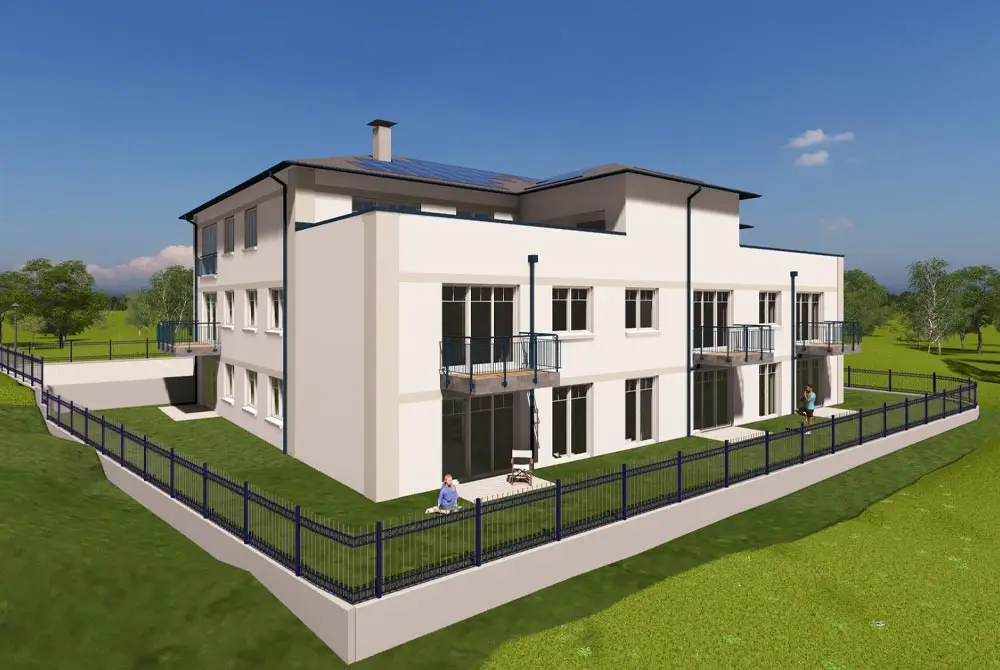 Mehrfamilienhaus in Jesteburg - Mietobjekt. Vermietung durch die Lion Immobilien GmbH - Immobilieninvestor in Hamburg, Landkreis Harburg und in Schleswig-Holstein. Ankauf von Grundstücken. Investoren für Immobilien Kapitalanlage und Mitgesellschafter für Neubauprojekte.